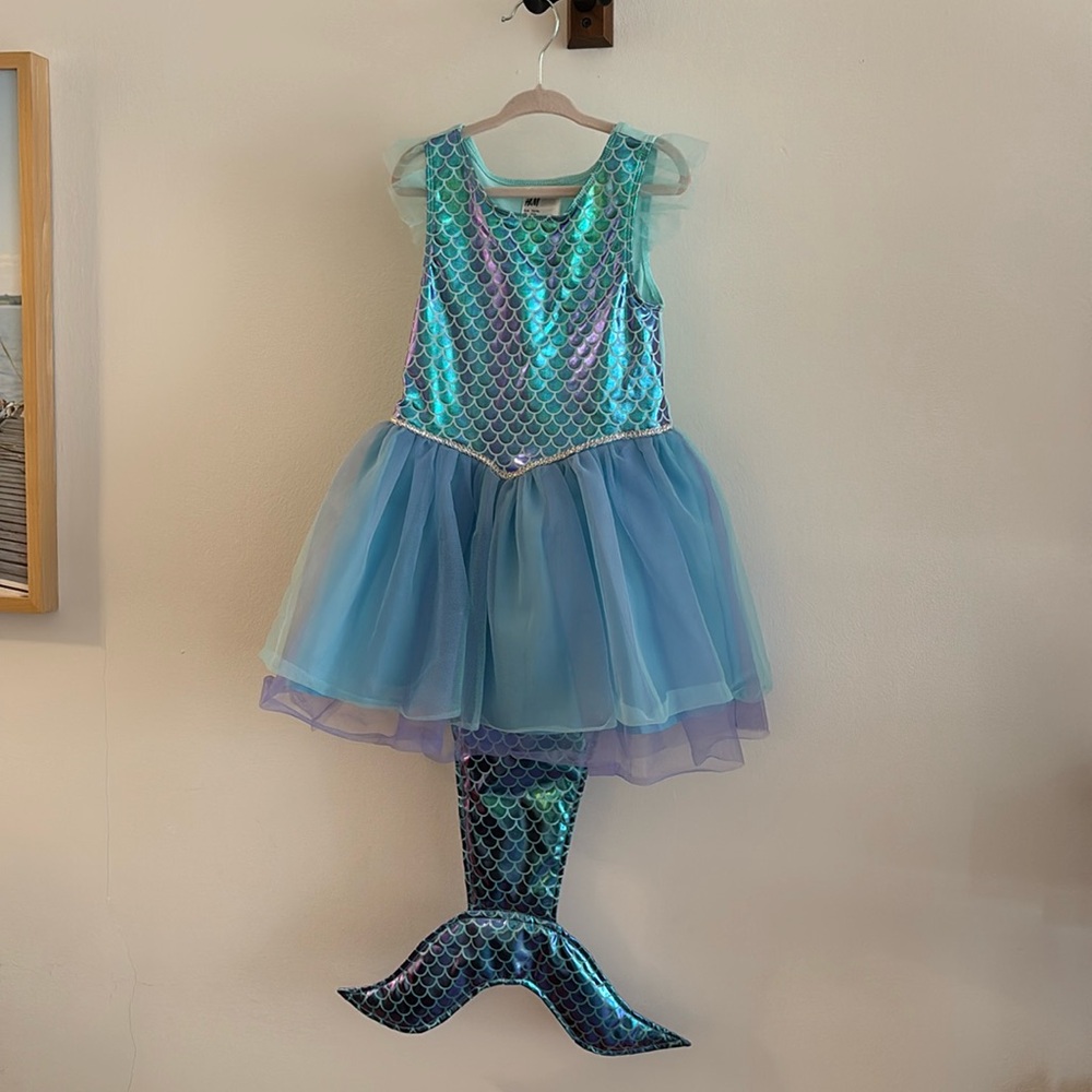 H&M Kids Mermaid Costume - Blue and Purple